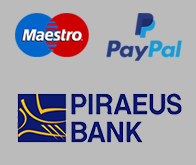 VISA, MASTERCARD, PAYPAL, ΤΡΑΠΕΖΑ ΠΕΙΡΑΙΩΣ
